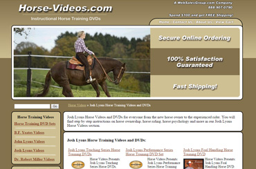 Horse Videos eCommerce Website Design
