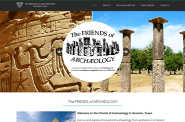 Friends Of Archaeology Web Design